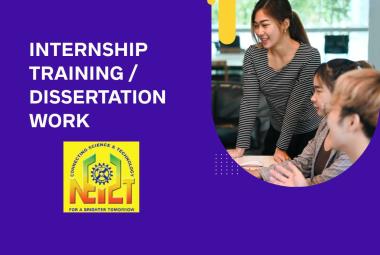 Internship Training / Dissertation Work at CSIR-NEIST