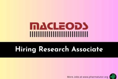 Macleods Hiring Research Associate