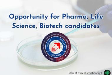 Opportunity for Pharma, Life Science Biotech candidates at ACTREC