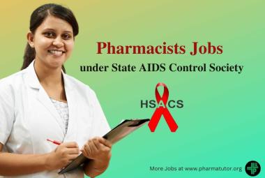 Pharmacist Opening under State AIDS Control Society