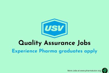 USV hiring Quality Assurance professionals