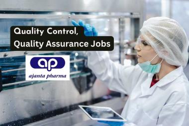 Quality Control and Quality Assurance Jobs at Ajanta Pharma
