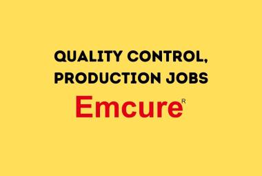 Quality Control, Production Jobs at Emcure
