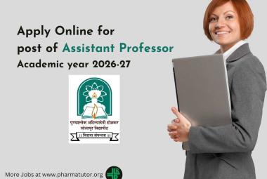 Apply Online for post of Assistant Professor at Punyashlok Ahilyadevi Holkar Solapur University