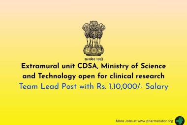 CDSA looking for Team Lead Data Science