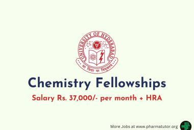 Chemistry Fellowships at University of Hyderabad