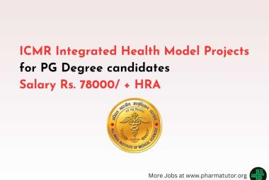 ICMR Integrated Health Model Projects for PG Degree candidates at AIIMS