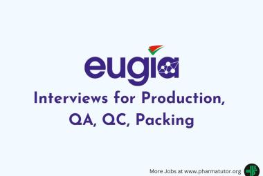 Interviews for Production, QA, QC, Packing at EUGIA