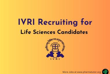 Life Sciences Jobs at ICAR-IVRI