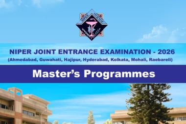 NIPER Joint Entrance Examination 2026 for Masters
