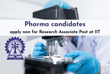 IIT Kharagpur invites applications from Pharma candidates | Apply online for Research Associate post