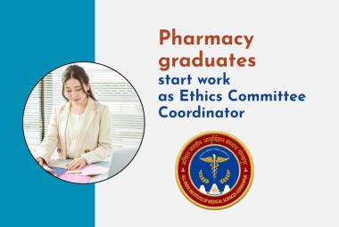Pharmacy graduates can start work as Ethics Committee Coordinator at AIIMS