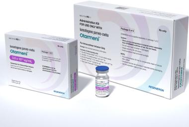 Regeneron Pharma announced approval for Otarmeni