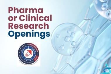 TMC Pharma or Clinical Research Openings