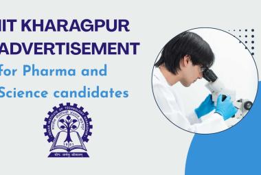Advertisement for Pharma and Science candidates at Indian Institute of Technology