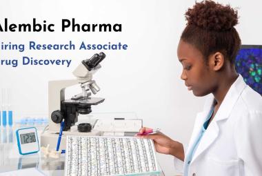 Alembic Pharmaceuticals Ltd Hiring Research Associate