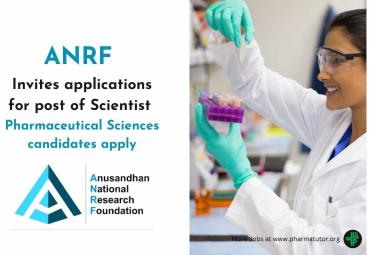 ANRF invites applications for post of Scientist