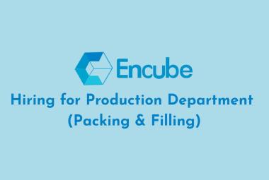 Hiring for Production Department (Packing & Filling) at Encube Ethicals