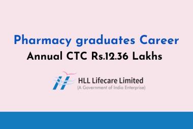 HLL Lifecare Invites application from Pharmacy graduates