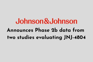 JNJ announces Phase 2b data from two studies evaluating JNJ-4804