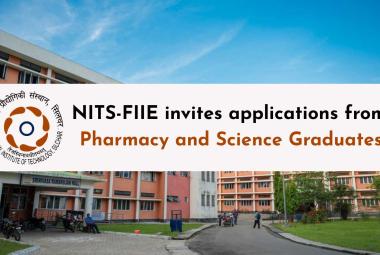 NITS-FIIE invites applications from Pharmacy and Science Graduates