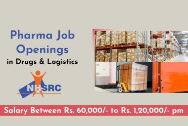 Pharma Openings in Drugs & Logistics at National Health Systems Resource Centre