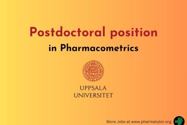 Postdoctoral position in Pharmacometrics at Uppsala University