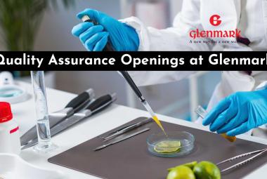 Quality Assurance Openings at Glenmark