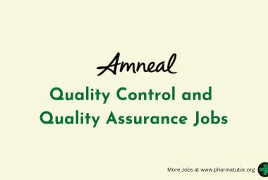 Quality Control and Quality Assurance Jobs at Amneal Pharmaceuticals