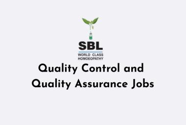 Quality Control and Quality Assurance Jobs at SBL Private Limited