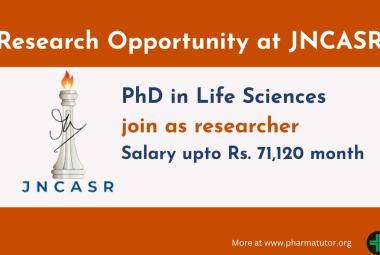 Research Opportunity at JNCASR