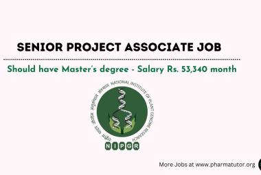 Senior Project Associate Job at NIPGR