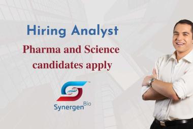 Synergen Bio Hiring Analyst