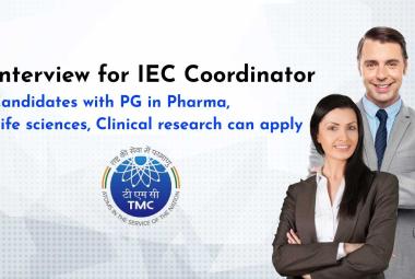 TMC Conducting Interview for IEC Coordinator