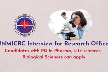 UNMICRC Conducting Interview for Research Officer