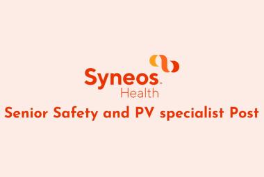 Work ad Senior Safety and PV specialist at Syneos Health