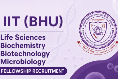 IIT (BHU) Life Sciences, Biochemistry, Biotechnology, Microbiology Fellowship