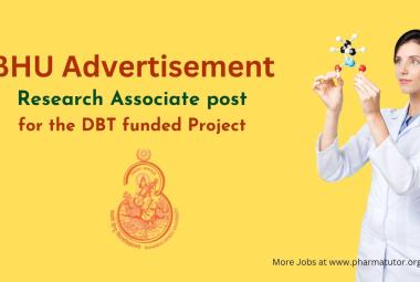 Advertisement for Research Associate for the DBT funded Project at Banaras Hindu University