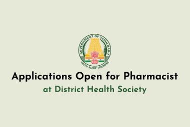 Applications are invited for the post of Pharmacist in District Health Society
