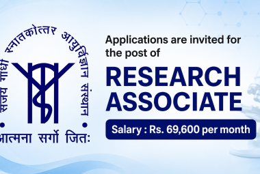 Applications are invited for the post of Research Associate at SGPGIMS