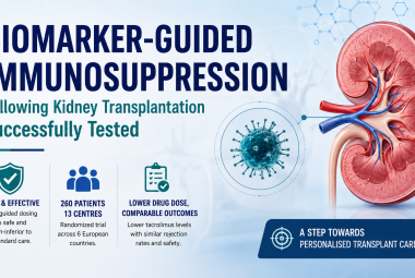 Biomarker-Guided Immunosuppression Found Safe in Kidney Transplant Patients, Major European Study Shows