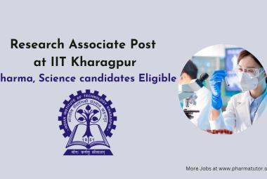 Career for Research Associate at IIT Kharagpur