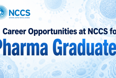 Career Opportunities at NCCS for Pharma Graduates