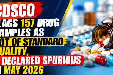 CDSCO Flags 157 Drug Samples as Not of Standard Quality, 2 Declared Spurious in May 2026