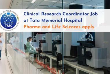 Clinical Research Coordinator Job at Tata Memorial Hospital