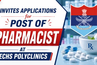 Invites applications for Post of Pharmacist at ECHS Polyclinics