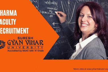 Faculty openings at Gyan Vihar School pharmacy