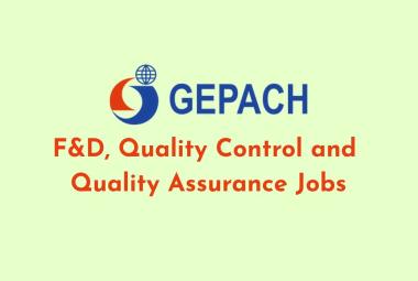 F&D, Quality Control and Quality Assurance Jobs at Gepach International