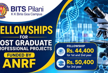 Fellowships for Post Graduate Professional projects funded by ANRF, BITS Goa Campus