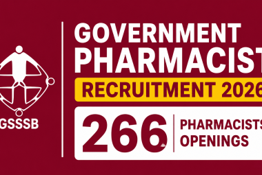 Government Pharmacist Recruitment 2026